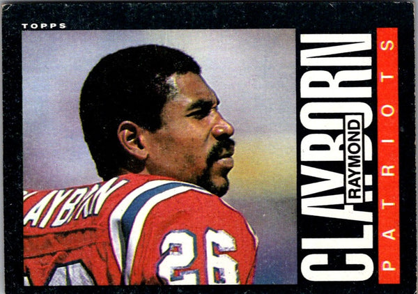 1985 Topps Raymond Clayborn #321