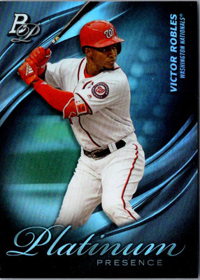 2019 Bowman Platinum Presence Victor Robles #PP-15