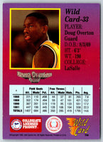 1991 Wild Card 5 Stripe Doug Overton #33