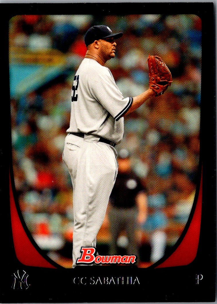 2011 Bowman CC Sabathia