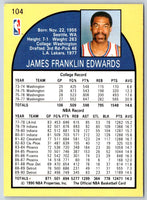 1990 Hoops James Edwards #104