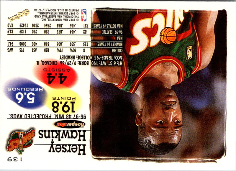 1997 Hoops Hersey Hawkins