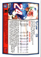 1999 Topps Chrome Ty Law #72