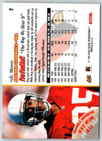 1996 Fleer Shell FACT Rob Moore #33
