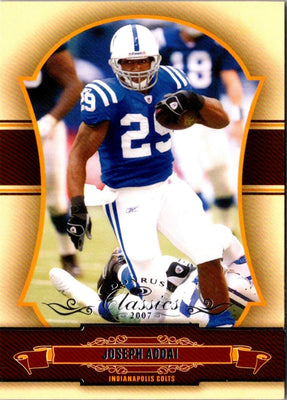 2007 Donruss Classics Joseph Addai #42