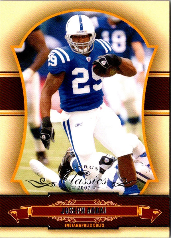 2007 Donruss Classics Joseph Addai #42