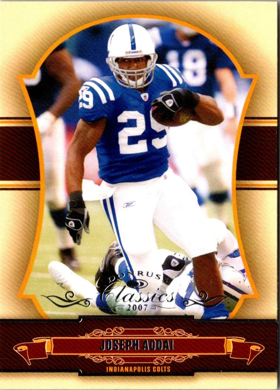 2007 Donruss Classics Joseph Addai #42