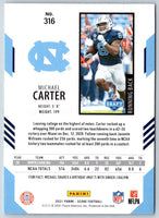 2021 Score Scorecard Michael Carter #316