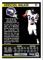 1991 Pinnacle Herschel Walker #97