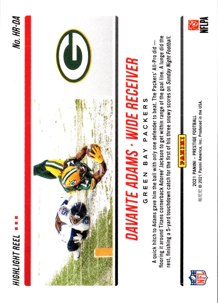 2020 Panini Davante Adams