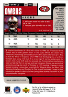 1998 UD Choice Terrell Owens #160