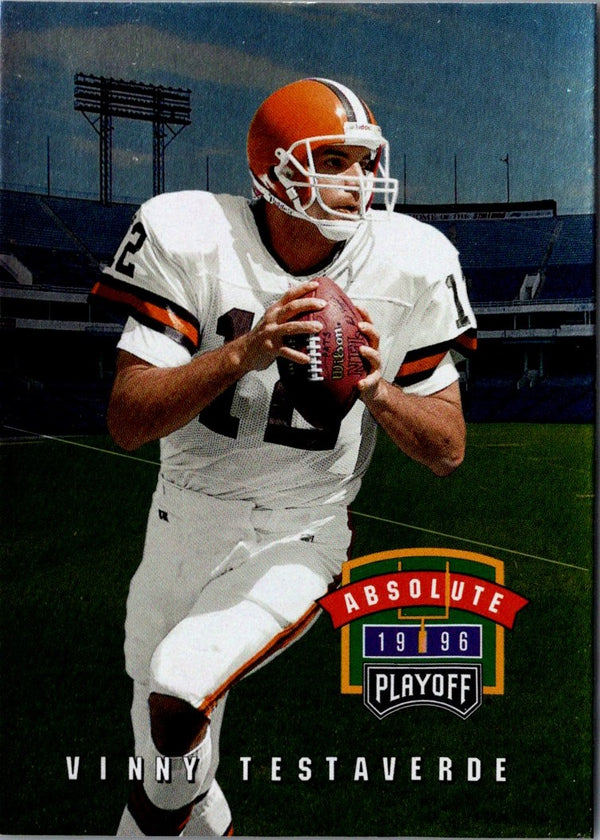 1996 Playoff Absolute Vinny Testaverde #63