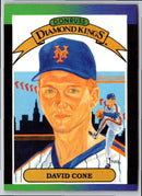1989 Donruss Diamond  Kings David Cone