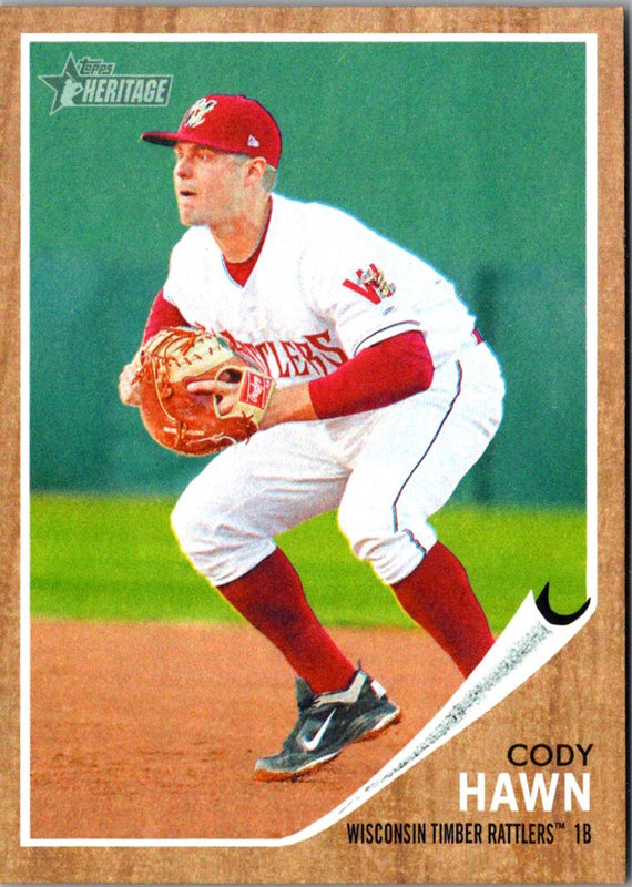 2011 Topps Heritage Minor League Cody Hawn #17
