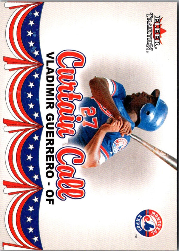 2002 Fleer Tradition Update Vladimir Guerrero #U373