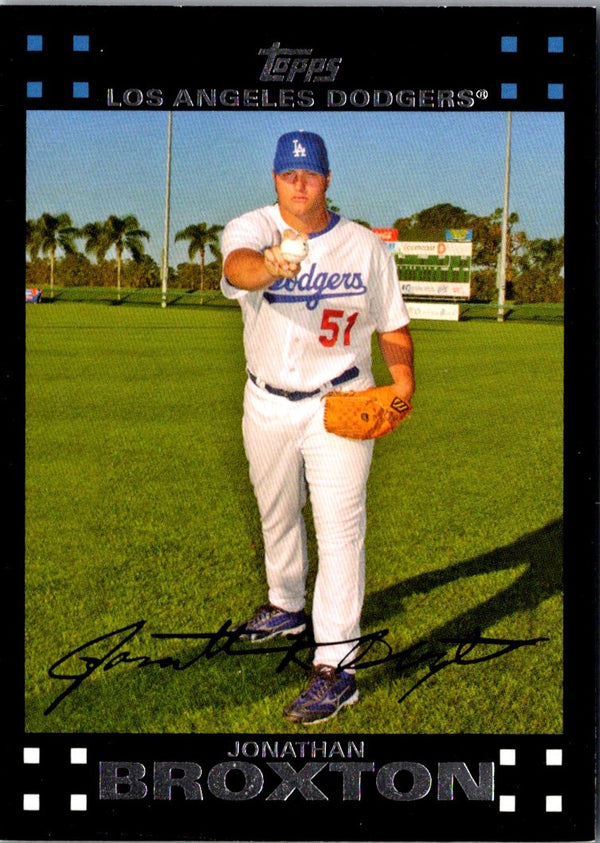 2007 Topps Jonathan Broxton #209