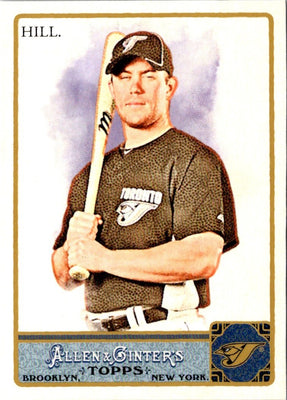 2011 Topps Allen & Ginter Aaron Hill #203