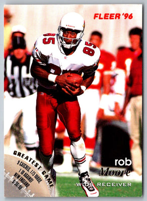 1996 Fleer Shell FACT Rob Moore #33