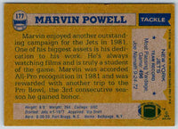 1982 Topps Marvin Powell #177