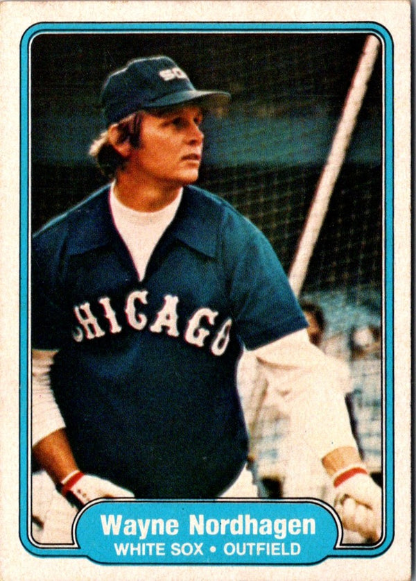 1982 Fleer Wayne Nordhagen #355