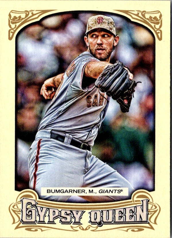 2014 Topps Gypsy Queen Madison Bumgarner #326