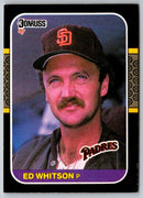 1986 Donruss Ed Whitson