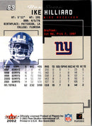 2002 Fleer Box Score Ike Hilliard