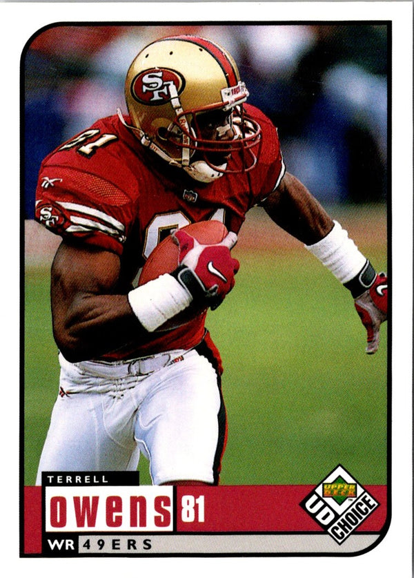 1998 UD Choice Terrell Owens #160