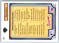 1992 Upper Deck David Justice #29