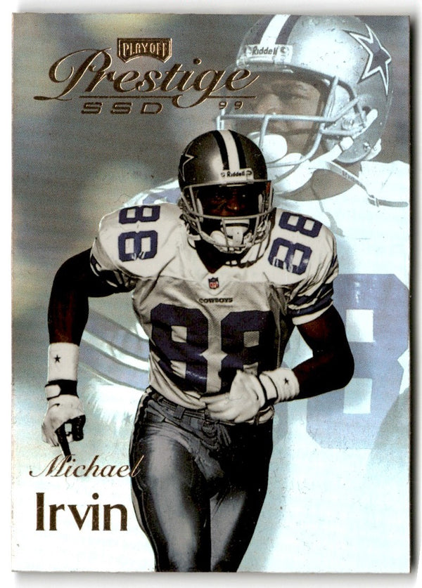 1999 Playoff Prestige SSD Michael Irvin #B035