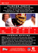 2007 Bowman Chrome Clinton Portis