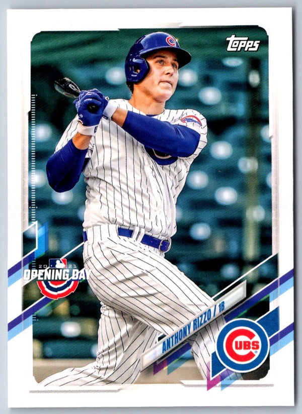 2021 Topps Opening Day Anthony Rizzo #220