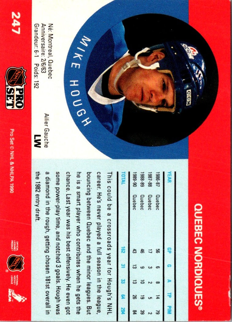 1990 Pro Set Mike Hough
