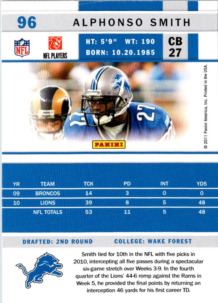 2011 Score Alphonso Smith