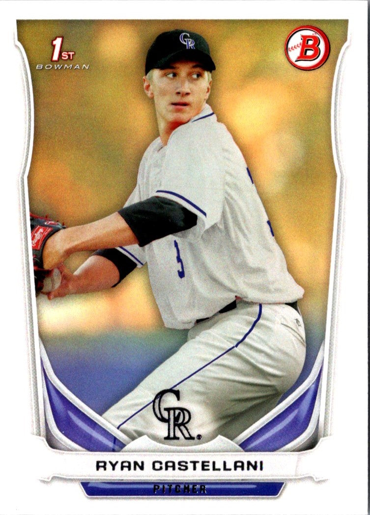 2014 Bowman Draft Picks & Prospects Ryan Castellani