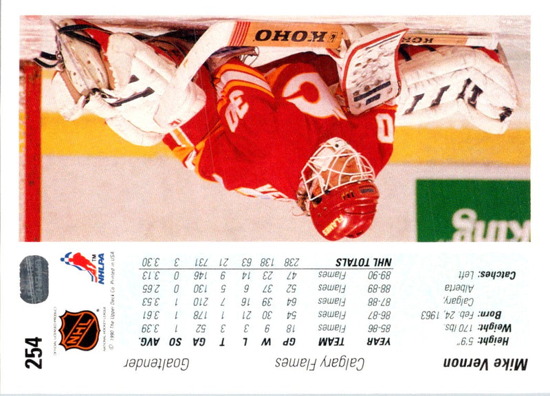 1990 Upper Deck Mike Vernon