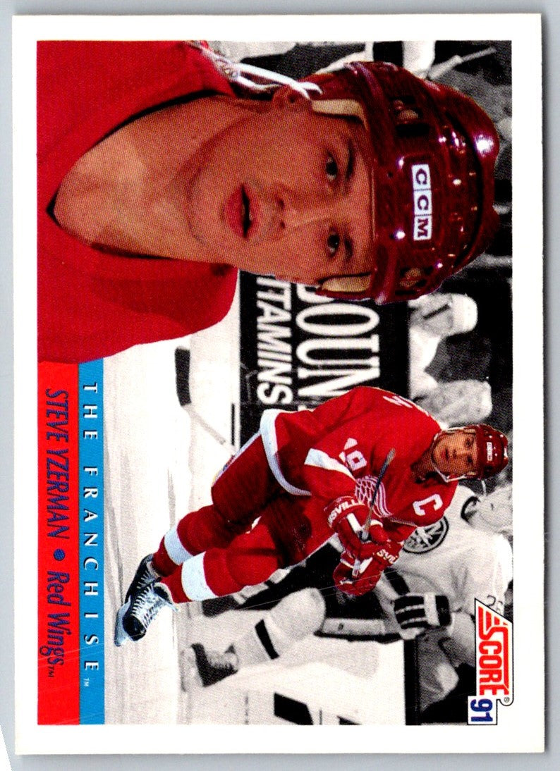 1991 Score American Steve Yzerman