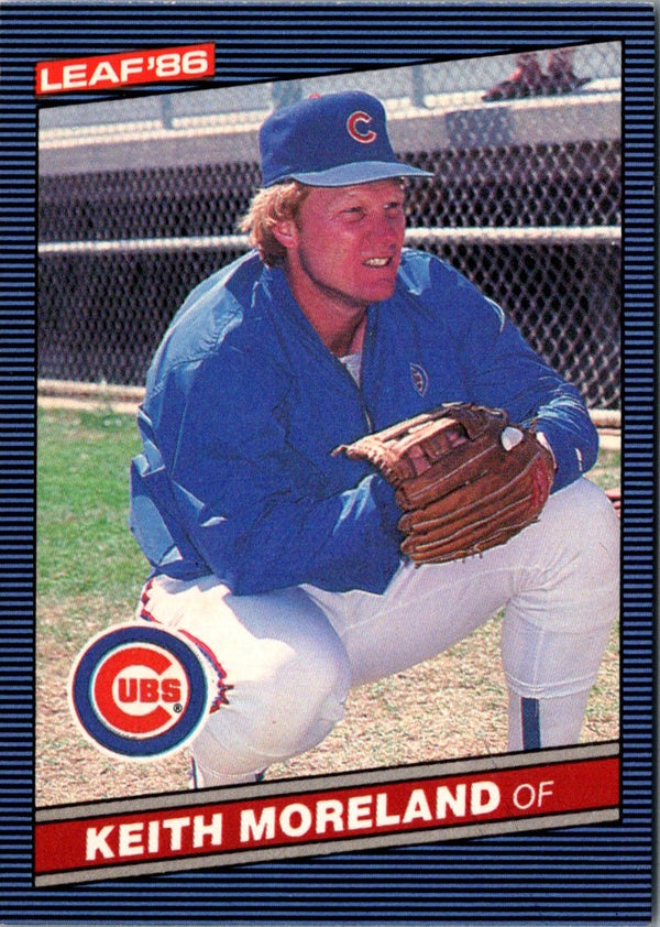 1986 Leaf Keith Moreland #94