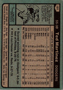 1980 Topps Ted Martinez