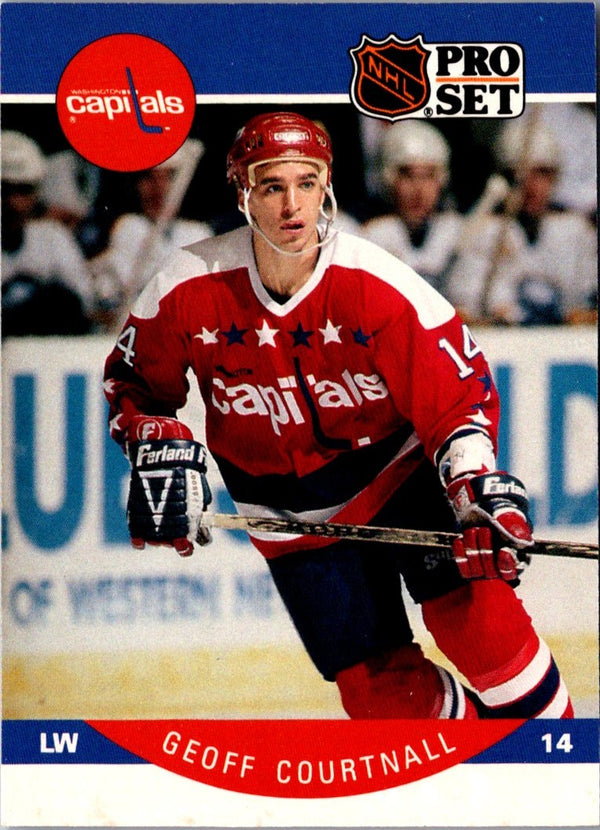 1990 Pro Set Geoff Courtnall #309