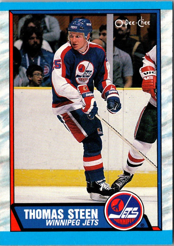 1989 O-Pee-Chee Thomas Steen #290