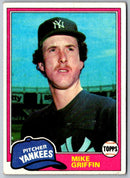1981 Topps Mike Griffin