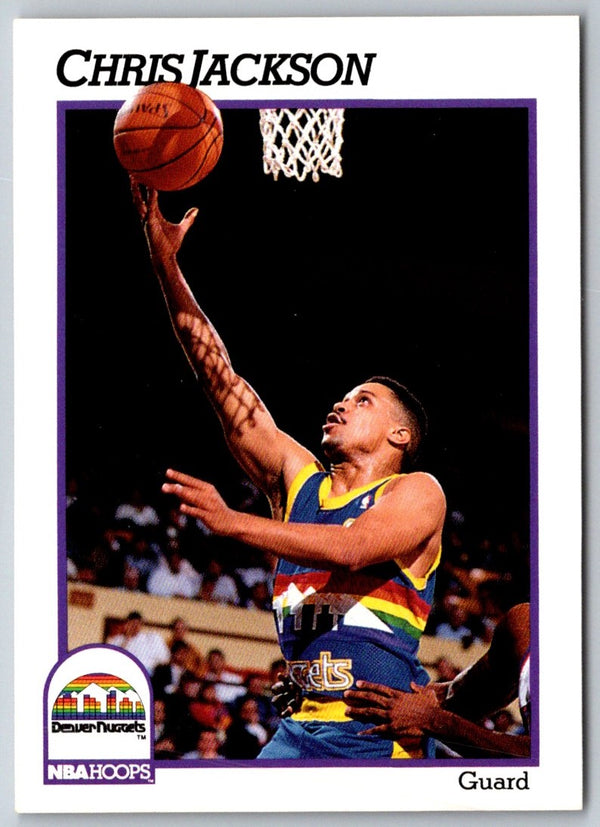 1991 Hoops Chris Jackson #52