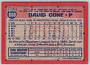1991 Topps David Cone