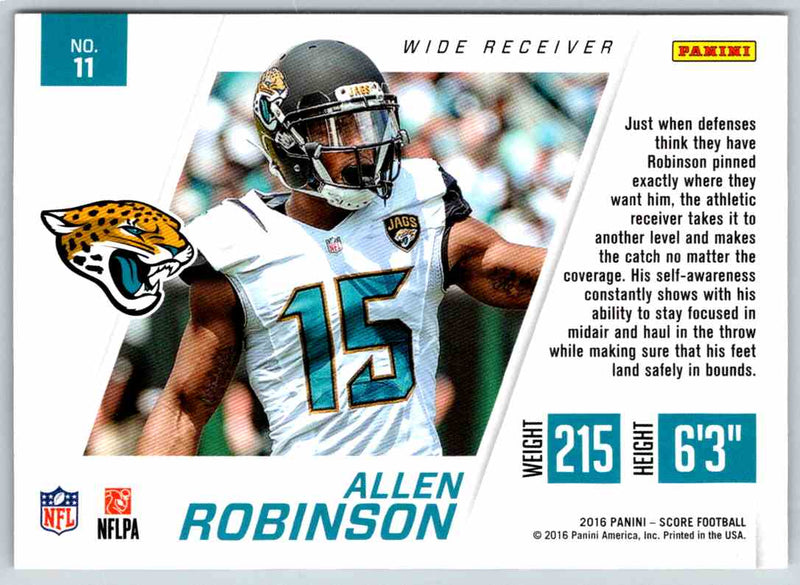 2016 Score Allen Robinson