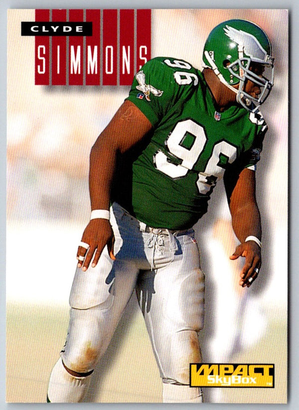 1994 SkyBox Impact Clyde Simmons #207