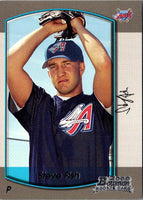 2000 Bowman Steve Fish #289 Rookie