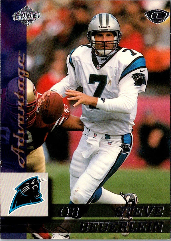 1999 Collector's Edge Advantage Steve Beuerlein #25