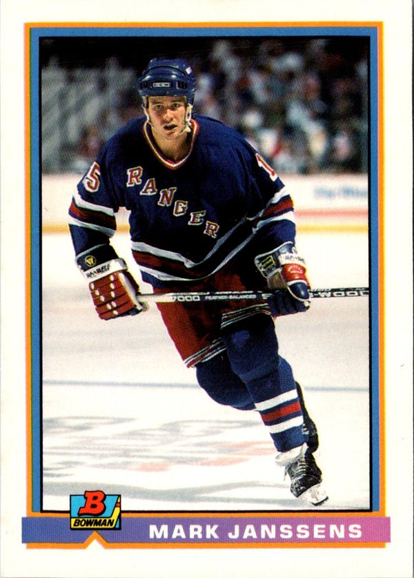 1991 Bowman Mark Janssens #67