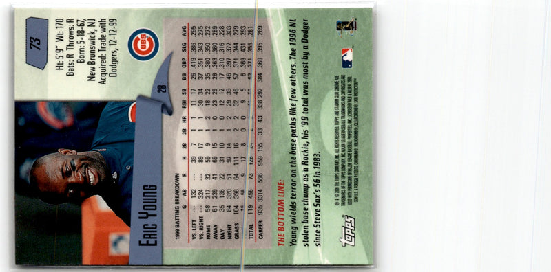 2000 Stadium Club Eric Young